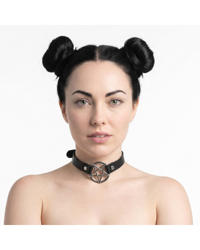 Lovesect Choker Pentagram black