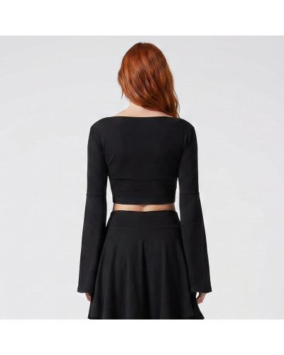 Aderlass Witch Crop Top black