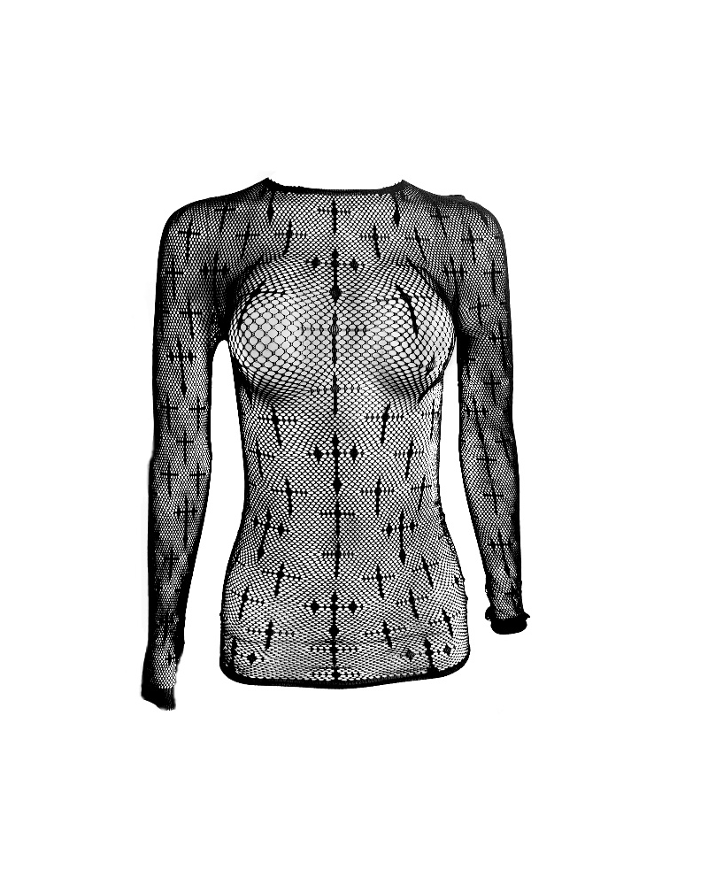 Aderlass Cross Top Longsleeve XS-3XL black
