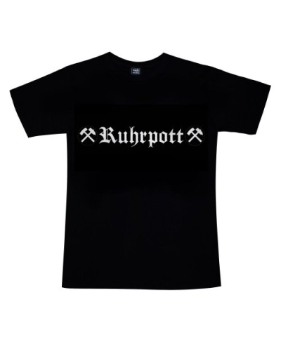 Mode Wichtig T-Shirt RUHRPOTT black