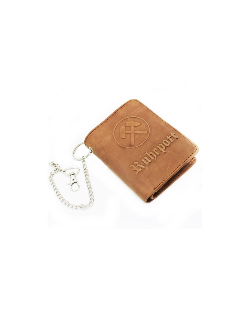 Mode Wichtig Wallet Leather RUHRPOTT brown