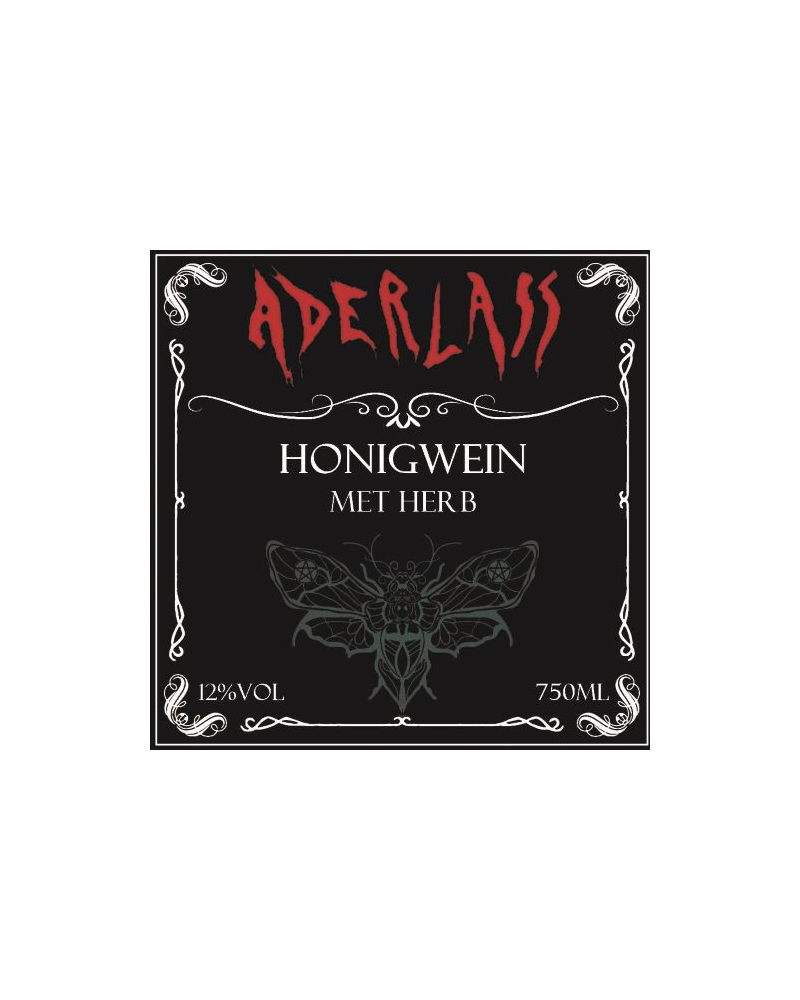 Aderlass Met Honigwein Herb 12% vol 750ml