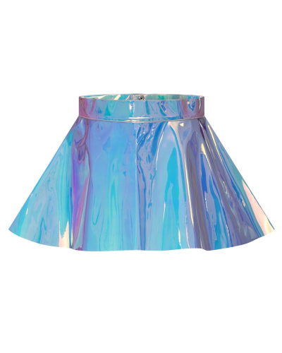 Aderlass Mini Skirt Holo Silver-Pink