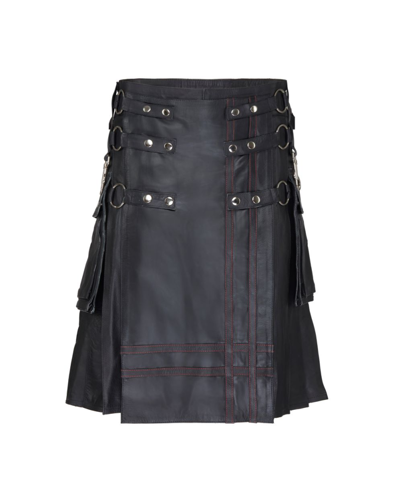 Aderlass Fight Kilt Leather black