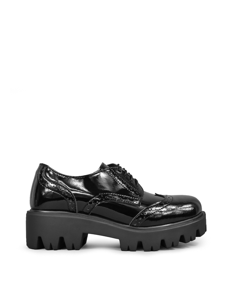 Altercore Nefi Vegan Black Patent Patent