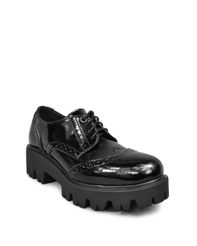 Altercore Nefi Vegan Black Patent Patent