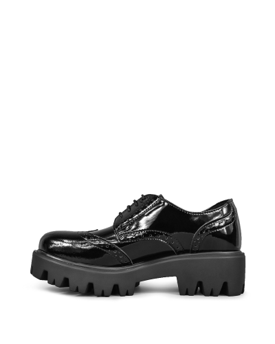 Altercore Nefi Vegan Black Patent Patent