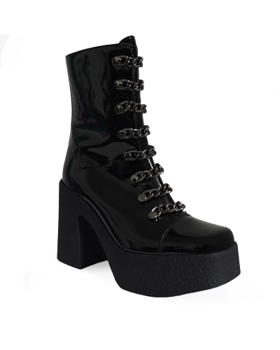 ALTERCORE ADELE VEGAN BLACK PATENT Patent