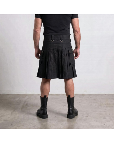 Aderlass Fight Kilt Denim black
