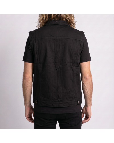 Aderlass Kutte Battle Vest Denim black