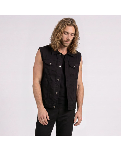 Aderlass Kutte Battle Vest Denim black