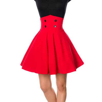 BELSIRA kurzer Swing-Rock red