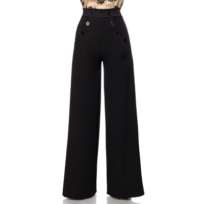 BELSIRA Marlenehose black
