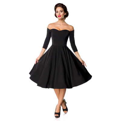 BELSIRA Belsira Premium Vintage Swing-Kleid black
