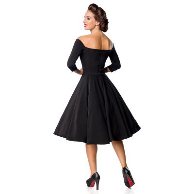 BELSIRA Belsira Premium Vintage Swing-Kleid black