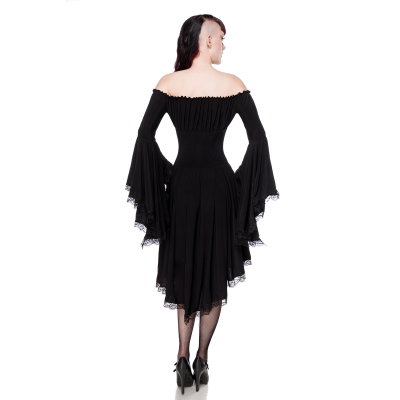 OCULTICA Jerseykleid schwarz