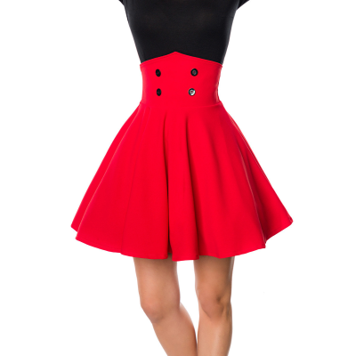 BELSIRA kurzer Swing-Rock red