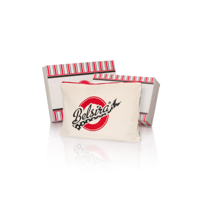 BELSIRA Vintage-Bikinioberteil schwarz/weiss