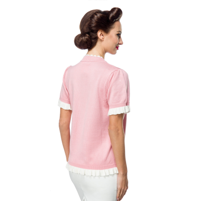 BELSIRA Strickjacke PINK