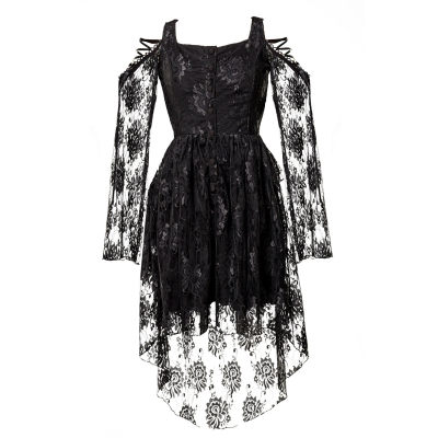 OCULTICA Spitzenkleid black