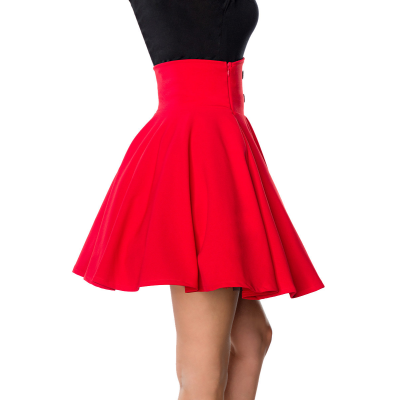 BELSIRA kurzer Swing-Rock red
