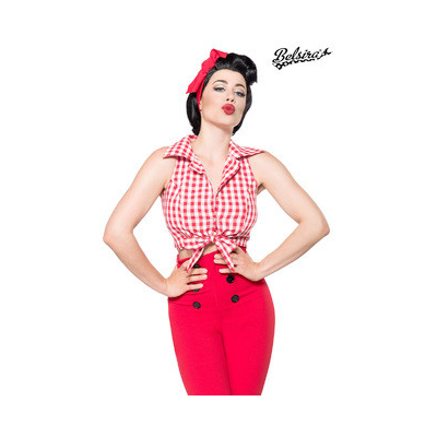 BELSIRA Karobluse rot/weiss